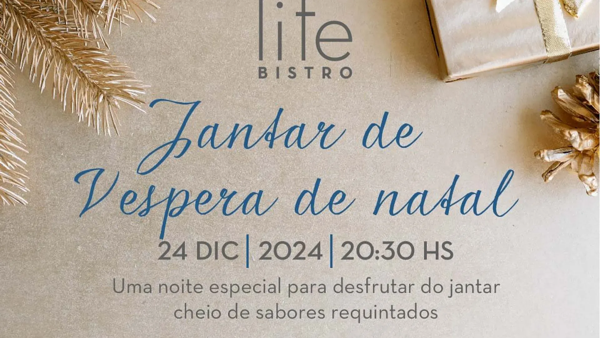 CENA NOCHEBUENA EN LIFE BISTRÒ