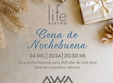 CENA NOCHEBUENA EN LIFE BISTRÒ