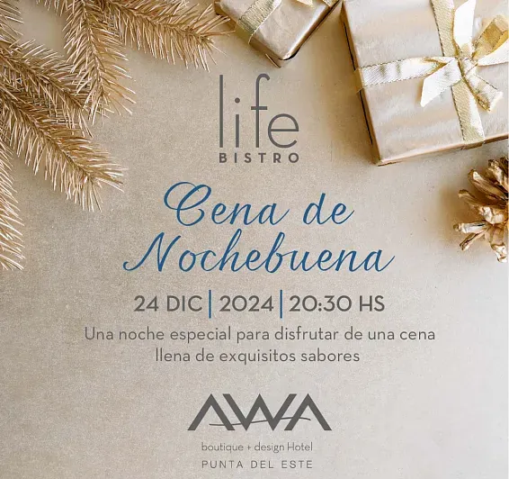 CENA NOCHEBUENA EN LIFE BISTRÒ